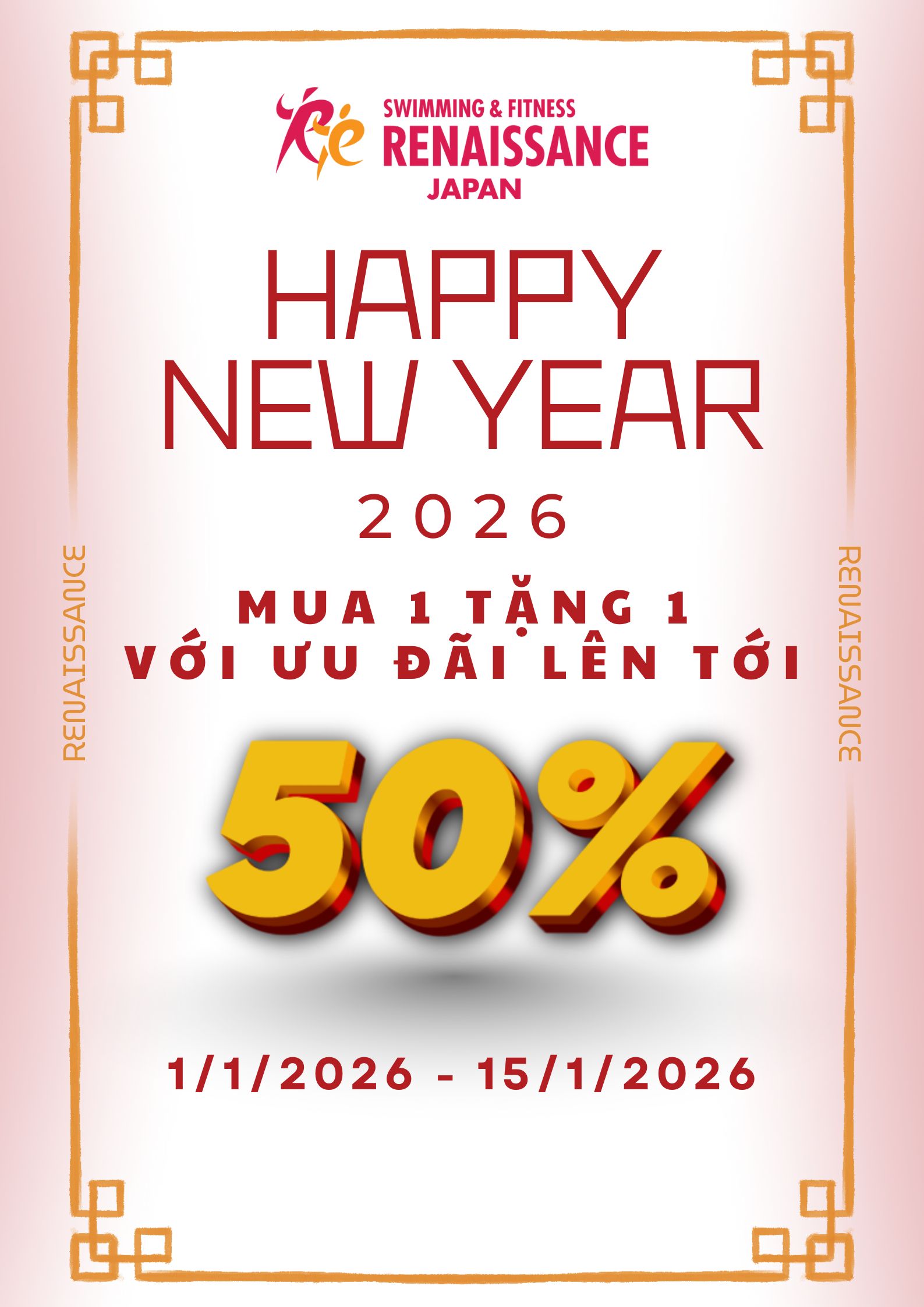 50% New Year